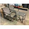 Image 2 : 3 PIECE OUTDOOR PATIO SET WITH 2 ROCKING CHAIRS & TABLE