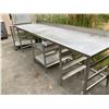 Image 2 : STAINLESS STEEL EQUIPMENT TABLE 110X30X36"