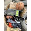 Image 2 : PALLET OF TIRE, RIME, SPORT BALLS, GAS CANS & MORE (MUST TAKE ALL)