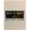 Image 2 : QUILL TO PAPER BY SIXTREES "NEVER STOP DREAMING" FRAMED ART 30X30"