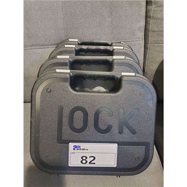 4 GLOCK HANDGUN CASES