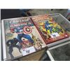 Image 1 : SPIDERMAN & CAPTAIN AMERICA WALL HANGING PLAQUES