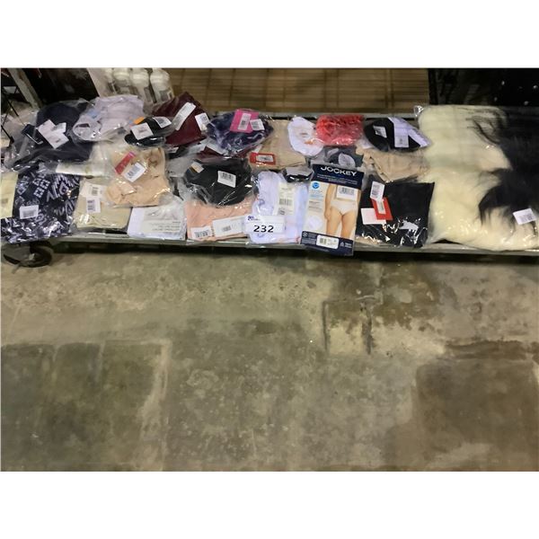 *ALL NEW* ASSORTED WOMENS WEAR, UNDERWEAR, & MORE : JOCKEY, CALVIN KLEIN, JOCKEY, & MORE