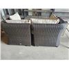 Image 2 : CANVAS ALUMINUM OUTDOOR PATIO LOVESEAT (2 PIECES)