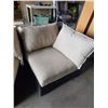 Image 3 : CANVAS ALUMINUM OUTDOOR PATIO LOVESEAT (2 PIECES)