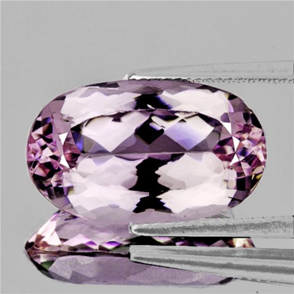 Natural Soft Pink Kunzite (Flawless-VVS)