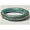 Image 1 : Natural Tibet Hand Made Turquoise Bangle