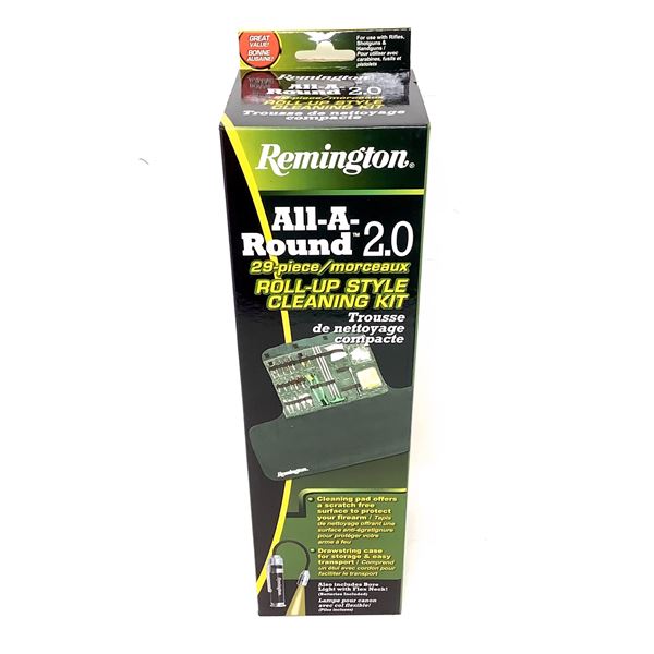 Remington AllARound 2.0, 29 Piece Roll Up Style Cleaning Kit, New