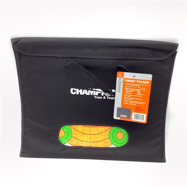 Champion Target Packer, Fits 14" X 18" Targets, Includes 12 Targets, New