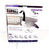 Image 1 : GHG Decoy Systems Pro Grade Full Body Honkers Harvester Pack, Variety of Positions 6 Pack, New