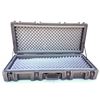 Image 2 : SKB Heavy Duty Travel Foam Lined Gun Case with Wheels, 46" X 20" X 9", Black, New