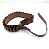 Image 1 : Leather Shotgun Belt for 12 Ga, Holds 25 Rounds, Fits Up to 50"