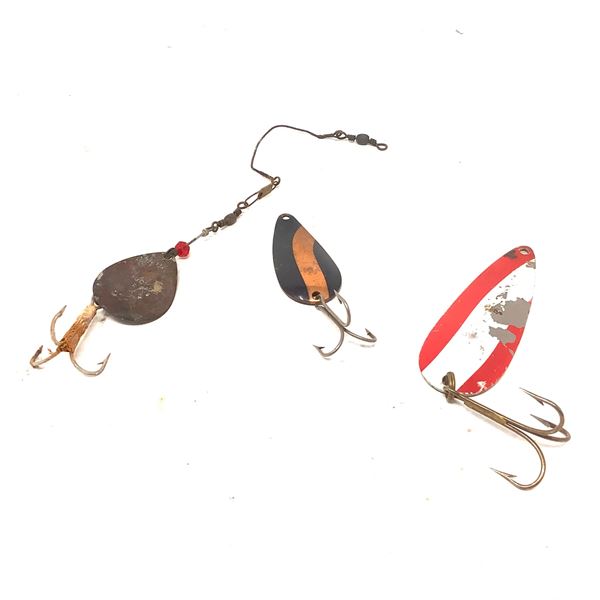 Fishing Lure, Leader and Spoons