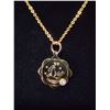 Image 3 : New Capricorn Medallion & Ring 18k gf