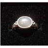 Image 3 : Pandora Ring with Moon Stone Cabochon 925 Stamp size. 7.5