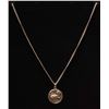 Image 1 : Zodiac Pendant, 925 HBC (Stamp) 925 (Stamp) Chain. Inscription on back from '57. 10.9g