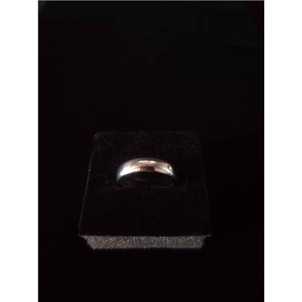 New Tungsten Ring, 5mm, 7.2g, size 6.5. MSRP $100.