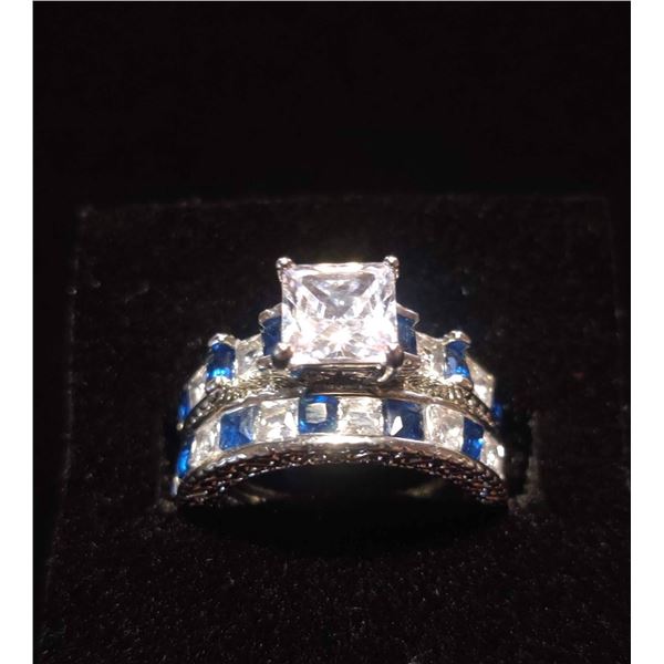 Heavy bling! New Wedding Set, 925 Stamp Silver 9.77g