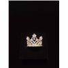 Image 2 : A Queen Needs Her Crown! - Crown Ring, 925 Stamp. Very Blingy 6.89g Silver