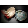 Image 3 : She Sells Sea Shells! Two Genuine Beautiful Abalone Shells with Faux Pearls