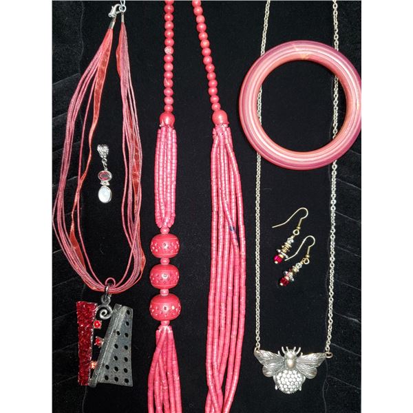 Seeing Red! Bakelite Bracelet