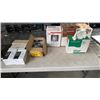 Image 1 : 2 WELDING GOGGLES, 2 BOXES OF REPLACEMENT LENSES, FULL FACEPIECE RESPIRATOR, DISPOSABLE RESPIRATORS 