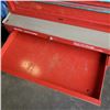 Image 8 : RED 2 PIECE SEARS CRAFTSMAN TOOL CHEST ON WHEELS WITH CONTENTS