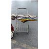 Image 2 : PERSONAL SHOPPING CART, UMBRELLAS  AND GOLF BAG WITH CLUBS CART INCLUDED