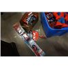 Image 2 : LOT OF SPIDERMAN COLLECTIBLES, FISHING ROD, PILLOW