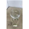 Image 8 : GLASS GLOBE FIGURE AND SONY RADIO CLOCK