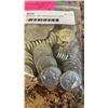 Image 2 : 100 CANADIAN 1950-1959 NICKELS 100% REAL NICKEL