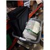 Image 2 : 2 BASKETS OF PLASTIC BAGS AND FOLDING BOXES
