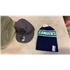 Image 2 : INTEX AIR MATTRESS, CANUCKS HAT AND NEW ERA BASEBALL CAP