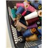 Image 2 : BASKET OF SEWING THREAD