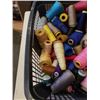 Image 2 : BASKET OF SEWING THREAD