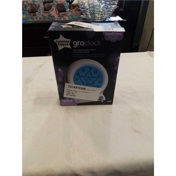 TOMMEE TIPPEE GRO CLOCK - TESTED WORKING