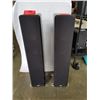 Image 2 : 2 POLK AUDIO S50 150W TOWER SPEAKERS - TESTED WORKING, RETAIL $399