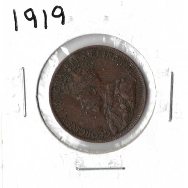 1919 Canadian Large Cent