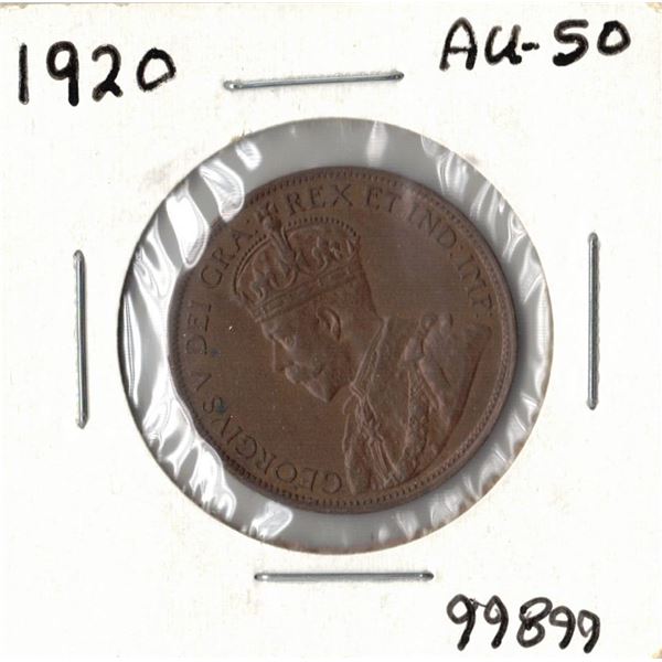 1920 Canadian Large Cent