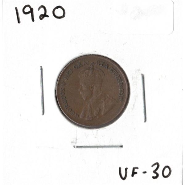 1920 Canadian Small Cent