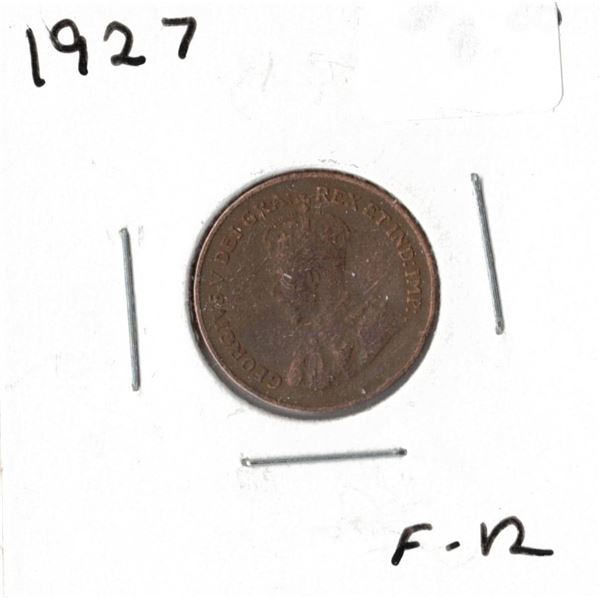 1927 Canadian One Cent