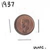 Image 1 : 1937 Canadian One Cent - UNC.