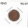 Image 1 : 1943 Canadian One Cent - UNC
