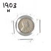 Image 1 : 1903H Canadian Silver Five Cent
