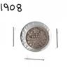 Image 1 : 1908 Canadian Silver Five Cent