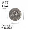 Image 1 : 1977 Canadian Five Cent - Low "7"