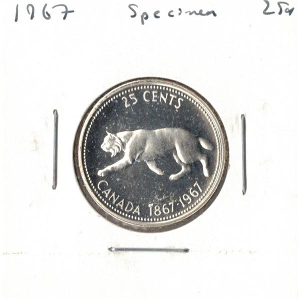 1967 Canadian Twenty-Five Cent