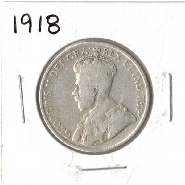 1918 Canadian Silver Fifty Cent