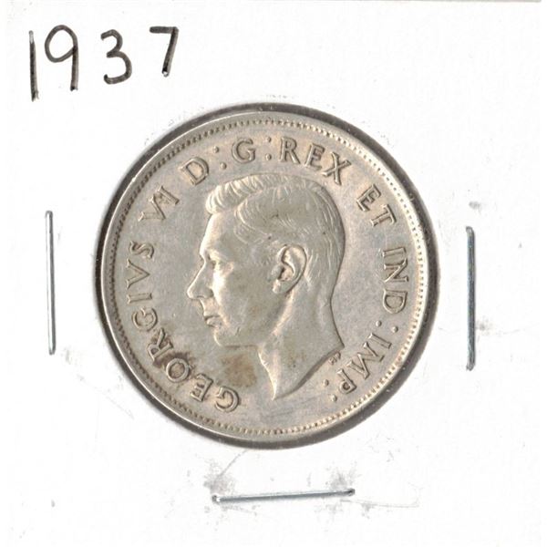 1937 Canadian Silver Fifty Cent