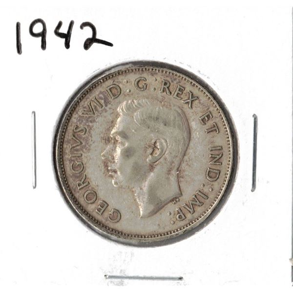 1942 Canadian Silver Fifty Cent